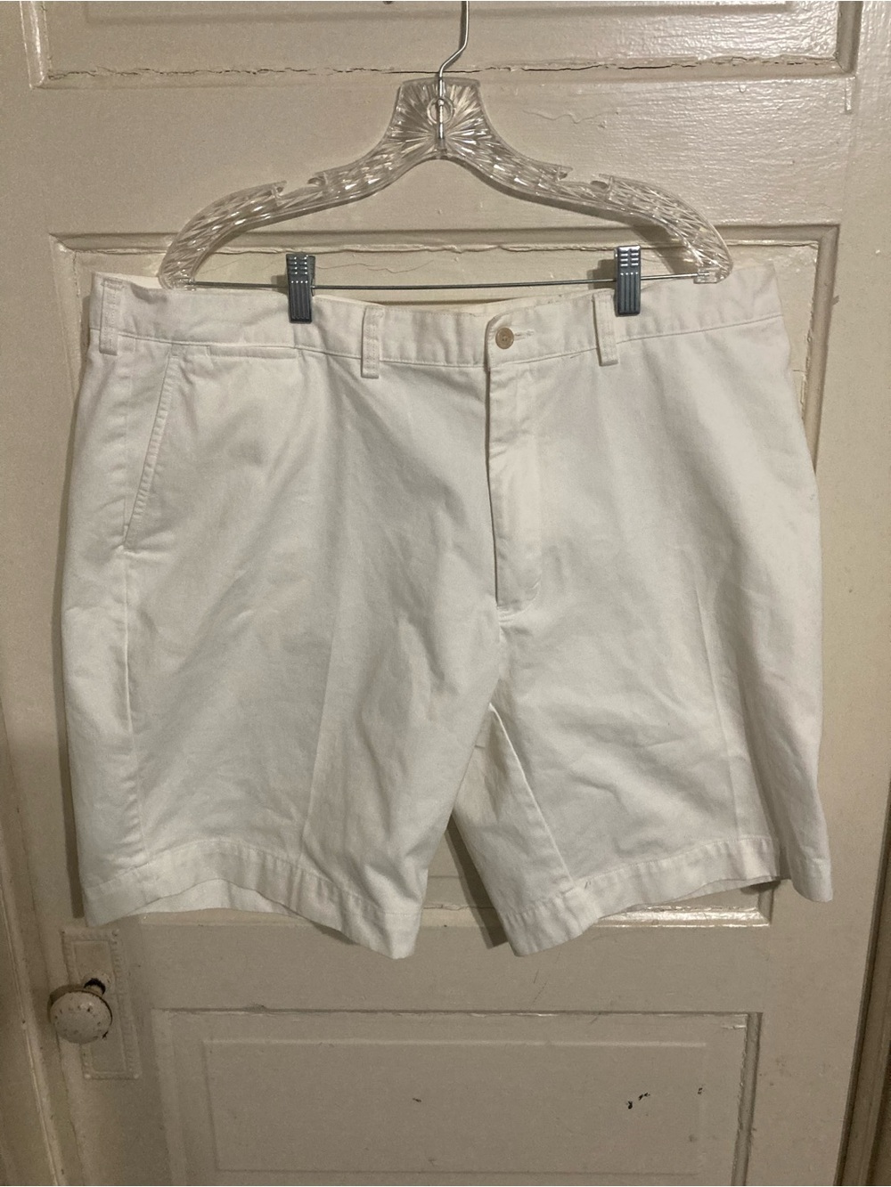 Polo Ralph Lauren Men’s White Chino  100% Cotton Shorts size 42